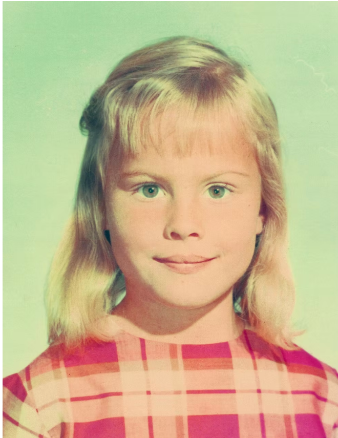 Debbie Stahl as a child